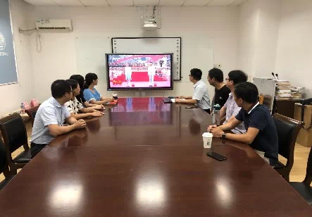 支部組織收看“慶祝中國共產黨成立100周年大會”直播