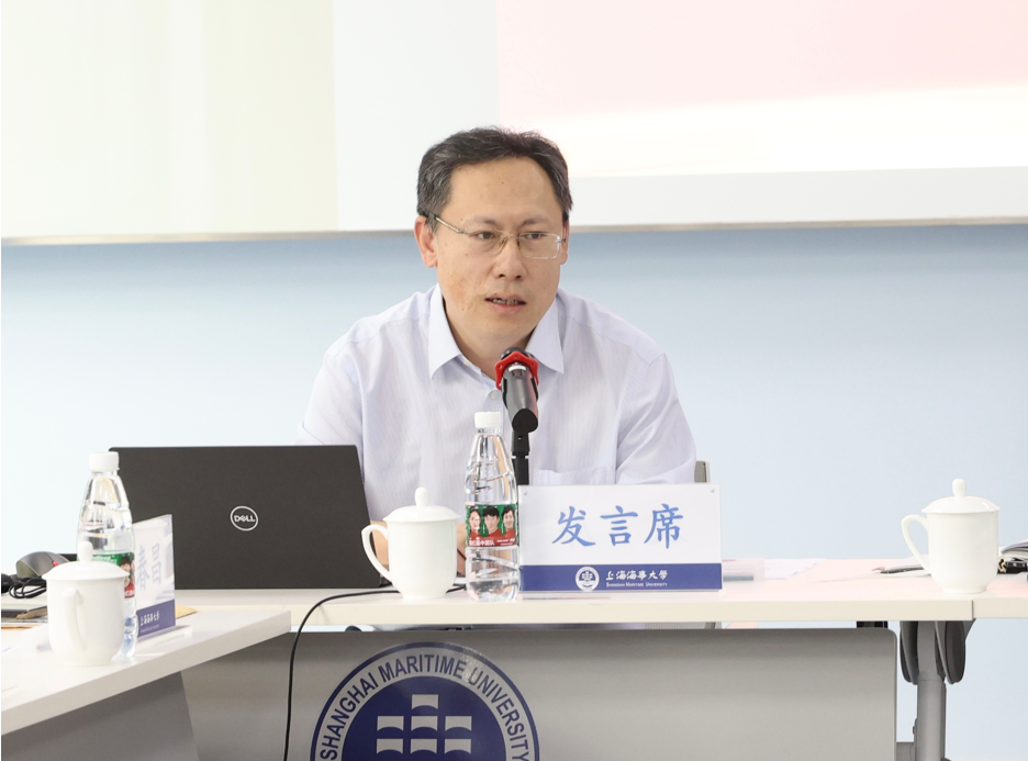 商船學院副教授張春昌發言