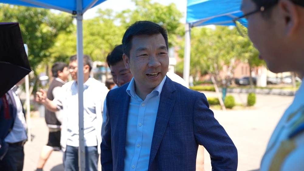 李志鵬與學生交流