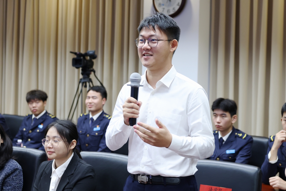 講座現場學生提問
